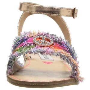 Steve Madden NWT Jvilla Flat Sandal Girls US5